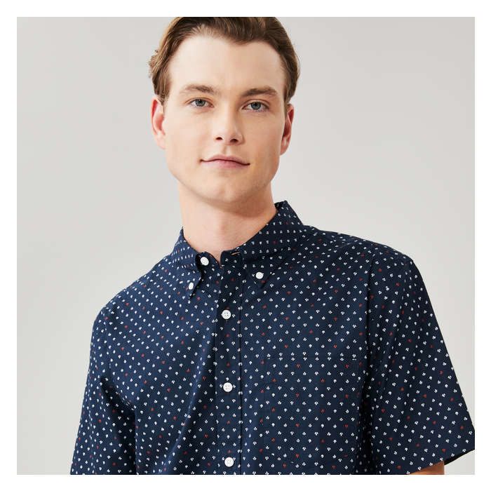 Men's Flex Short Sleeve Button-Down Shirt